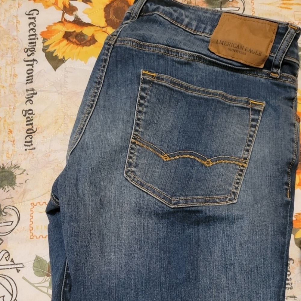 3 pair American Eagle Jean's size 33